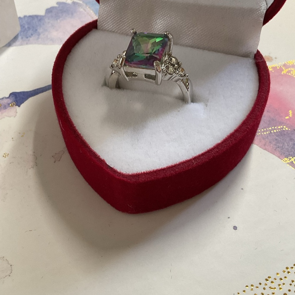 🆕️ Mystic Topaz ring